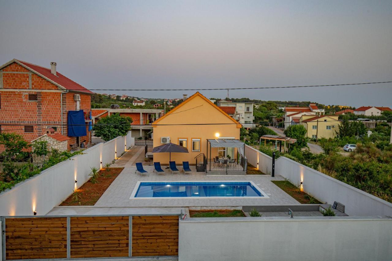 Villa Family And Friends Private Heated Pool With Jacuzzi Zadar Bagian luar foto
