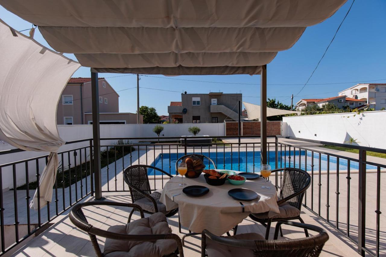 Villa Family And Friends Private Heated Pool With Jacuzzi Zadar Bagian luar foto