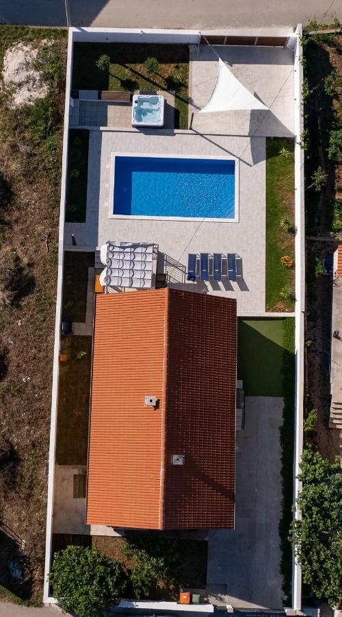 Villa Family And Friends Private Heated Pool With Jacuzzi Zadar Bagian luar foto